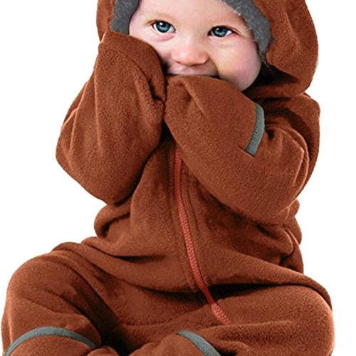 img-5b1adabb530fda07c714 Baby hooded padded winter romper.