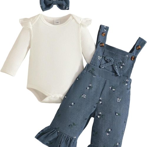 img-735a9211baa121cec96b Baby girl long sleeve top corduroy pants