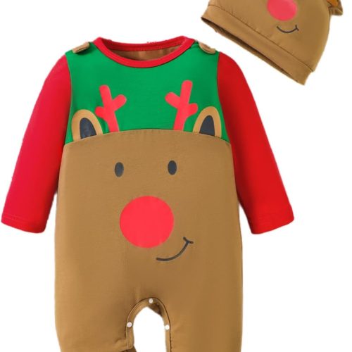 img-7a2e031228bdbf655c2b Toddler Winter Romper Zipper Warm Windproof Suit 3-24M