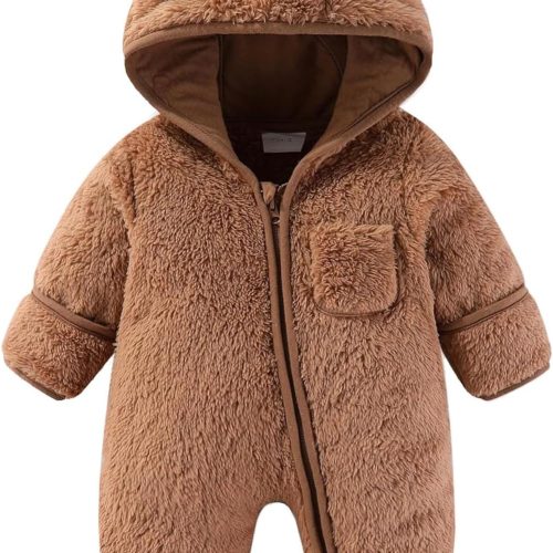 img-f40cdf3c663682bc14de Newborn hooded fleece romper winter